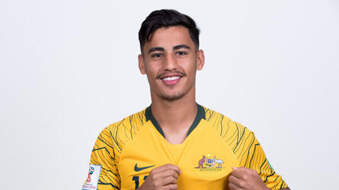 Daniel Arzani - sao trẻ Man City hy vọng tái xuất ở trận Việt Nam vs Australia