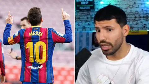 Tại sao Aguero không mặc áo số 10 của Messi ở Barca?