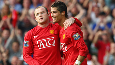 Rooney & Bruno tin MU tiến gần tới chức vô địch với Ronaldo