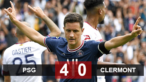 Kết quả PSG 4-0 Clermont: Người cũ MU bất ngờ tỏa sáng Kết quả PSG 4-0 Clermont: Người cũ MU bất ngờ tỏa sáng