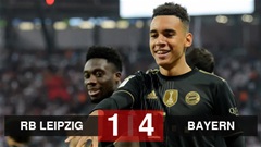 Kết quả RB Leipzig 1-4 Bayern: Sao mai Musiala rực sáng Kết quả RB Leipzig 1-4 Bayern: Sao mai Musiala rực sáng