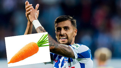Rami Kaib của Heerenveen chấn thương vì… ăn cà rốt