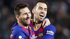 Busquets: "Barca có thể vô địch Champions League mà không cần Messi" Busquets: "Barca có thể vô địch Champions League mà không cần Messi"