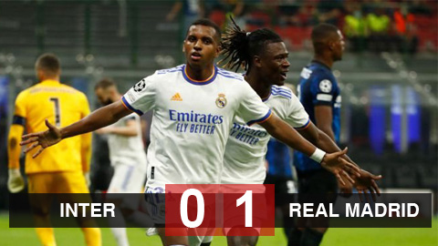 Kết quả Inter 0-1 Real Madrid: Nghiệt ngã Nerazzurri Kết quả Inter 0-1 Real Madrid: Nghiệt ngã Nerazzurri