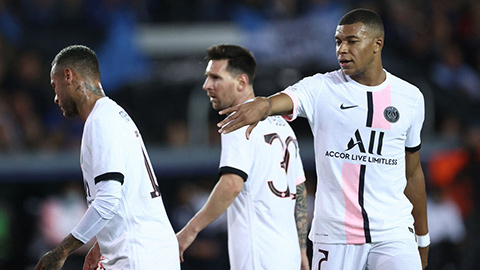 Vận đen đeo bám tam tấu Messi-Neymar-Mbappe Vận đen đeo bám tam tấu Messi-Neymar-Mbappe