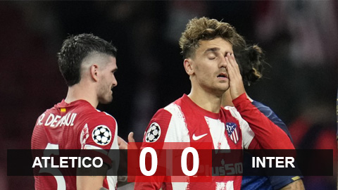 Kết quả Atletico 0-0 Porto: ĐKVĐ La Liga ra quân nhạt nhòa Kết quả Atletico 0-0 Porto: ĐKVĐ La Liga ra quân nhạt nhòa
