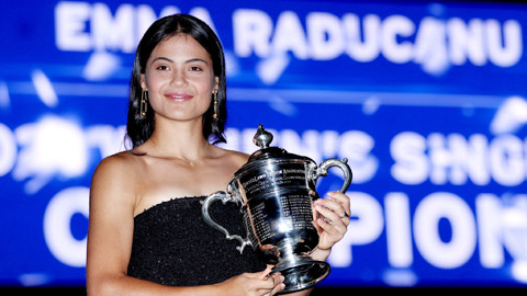 Tân vương US Open 2021:Emma Raducanu đang trên đường trở thành VĐV trị giá 1 tỷ bảng