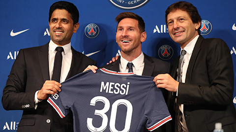 Messi đã từ chối áo số 10 tại PSG như thế nào?