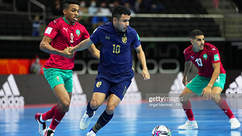 Futsal Thái Lan hòa kịch tính phút chót Futsal Thái Lan hòa kịch tính phút chót