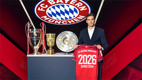Goretzka gia hạn hợp đồng với Bayern Munich
