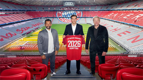 Goretzka gia hạn hợp đồng đến năm 2026 với Bayern
