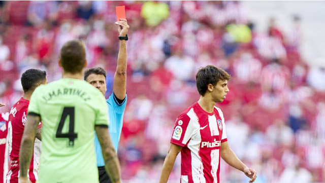 Felix có thể bị treo giò tới 12 trận bởi lỗi phản ứng trọng tài trong trận hòa Bilbao 0-0