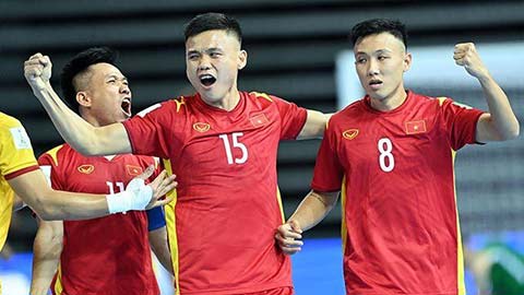 ĐT futsal Việt Nam được thưởng 1 tỷ đồng