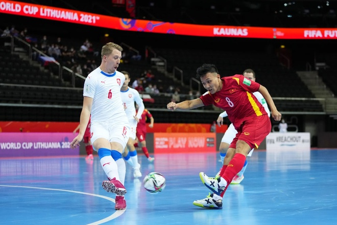 ĐT futsal Việt Nam có trận đấu quả cảm trước CH Czech - Ảnh: Getty Images 