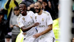 Benzema & Vinicius: Đối tác vàng trên hàng công Real Benzema & Vinicius: Đối tác vàng trên hàng công Real