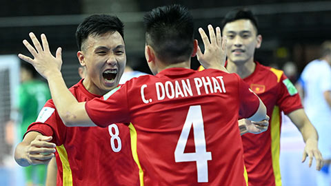 ĐT futsal Việt Nam gặp Nga ở vòng 1/8, vào nhánh đấu tử thần