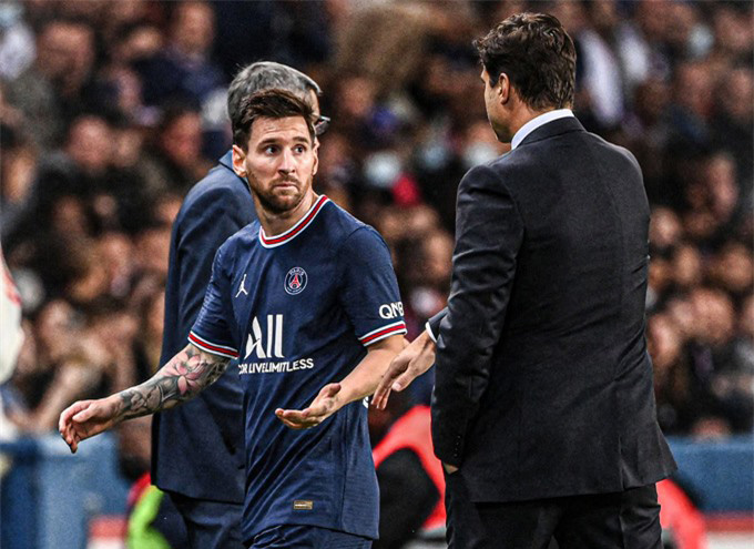 Việc Messi từ chối bắt tay Pochettino khiến nội bộ PSG bắt đầu dậy sóng