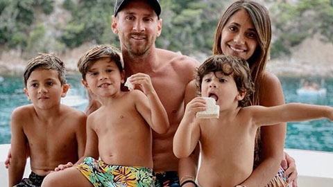 Vợ chồng Messi khát khao mụn con gái