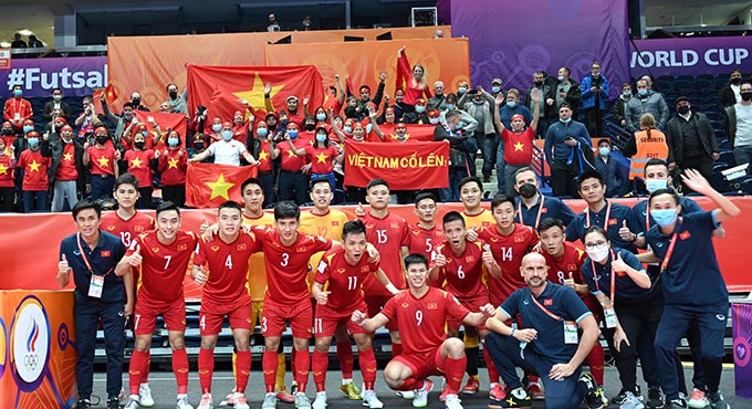 ĐT futsal Việt Nam đã làm nức lòng NHM cả nước