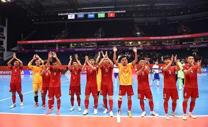 ĐT futsal Việt Nam có quyền tự hào với những gì đã làm được tại World Cup 2021