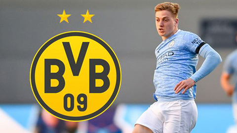 Man City từ chối đề nghị 15 triệu bảng của Dortmund cho Delap