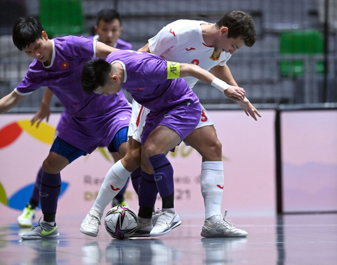 ĐT futsal Việt Nam đá giao hữu tại Tây Ban Nha trước khi dự VCK futsal World Cup - Ảnh Quang Thắng 