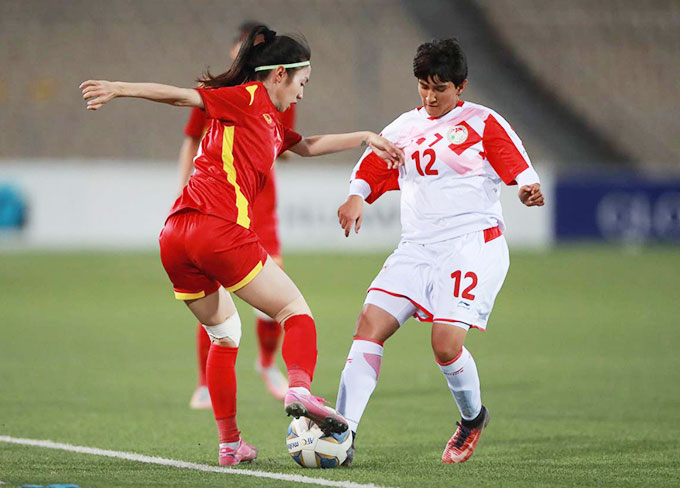 ĐT nữ Việt Nam vào VCK Asian Cup 2022 - Ảnh: AFC 