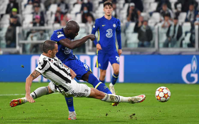 Juventus đã có một trận đấu phòng ngự xuất sắc điển hình là khi Bonucci "bắt chết" Lukaku