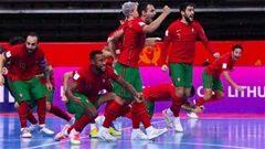 Thắng nghẹt thở tuyển futsal Kazakhstan, tuyển futsal Bồ  Đào Nha gặp Argentina ở chung kết Futsal World Cup 2021