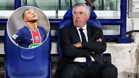 Ancelotti mời gọi Mbappe về Real Madrid
