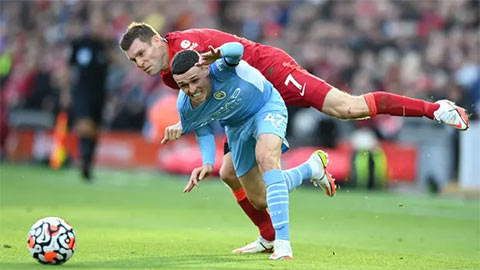 Phil Foden & 78 phút khiến Milner khó thở tại Anfield