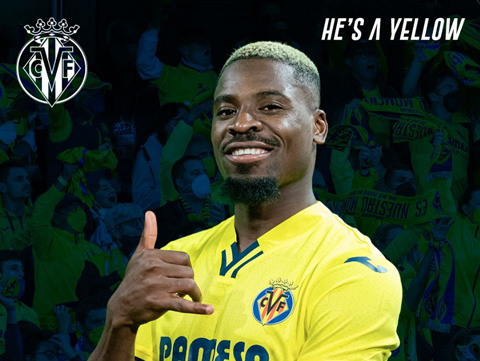 Aurier chính thức gia nhập Villarreal
