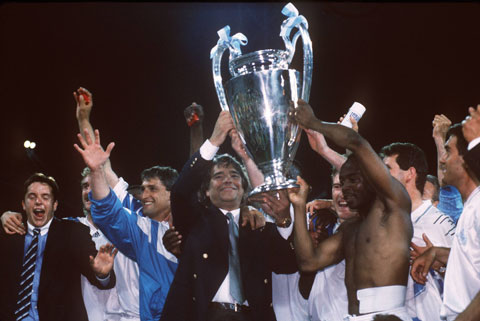 Dấu ấn đặc biệt nhất của Bernard Tapie chính là chức vô địch Champions League  cùng Marseille vào năm 1993