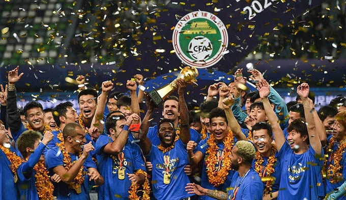 Jiangsu Sunning giải thể là cú sốc lớn nhất của bóng đá Trung Quốc 