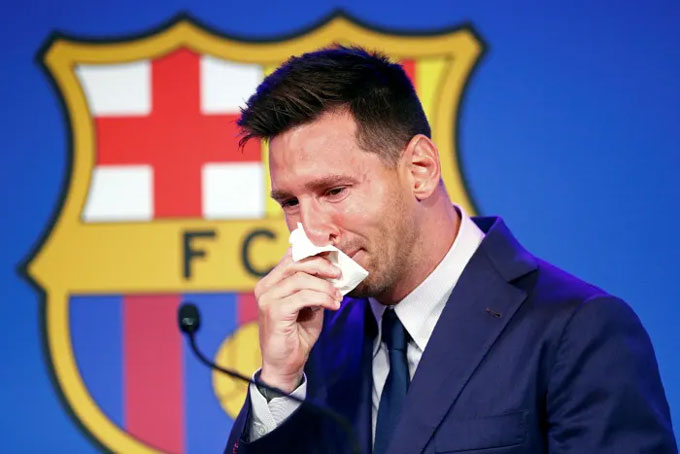 Messi cũng không ngờ có ngày anh phải chia tay Barca