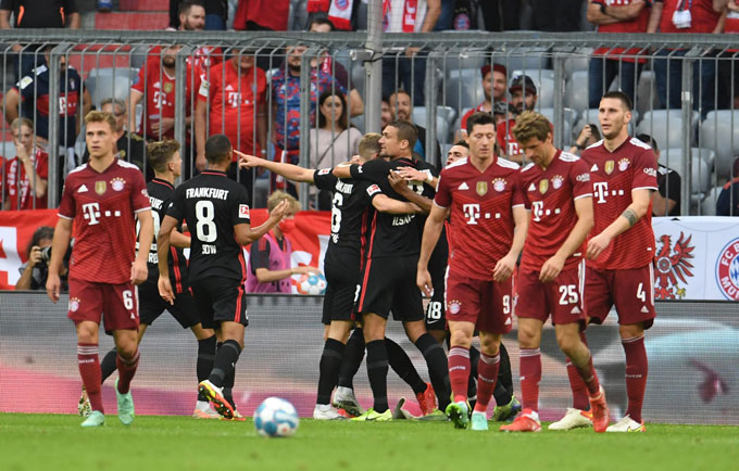 Sẽ không có nhiều cơ hội để các đội bóng nhỏ như Frankfurt ăn mừng chiến thắng trước Bayern