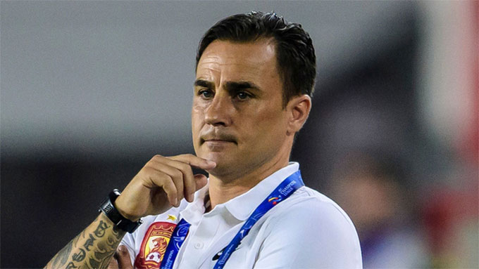 HLV Cannavaro đã không còn làm việc ở Trung Quốc