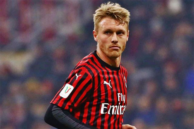  Simon Kjaer chỉ còn hợp đồng với Milan đến cuối mùa