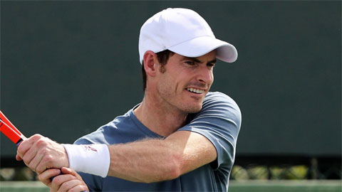 Andy Murray dự Indian Wells lần thứ 13