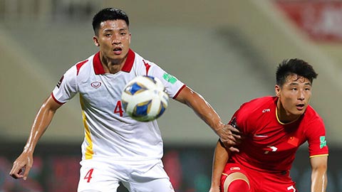 ĐT Việt Nam tụt sâu trên BXH FIFA sau trận thua Trung Quốc