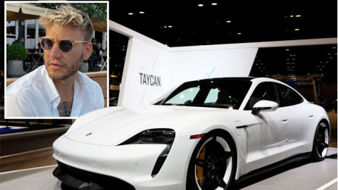 Bendtner bị tịch thu siêu xe