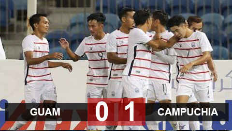 Thắng Guam 1-0, Campuchia nuôi hy vọng góp mặt ở vòng loại cuối Asian Cup 2023