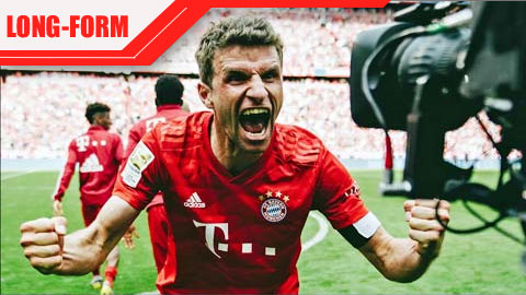 Thomas Mueller, biểu tượng sót lại của nhóm tinh hoa chỉ khoác áo 1 CLB Thomas Mueller, biểu tượng sót lại của nhóm tinh hoa chỉ khoác áo 1 CLB