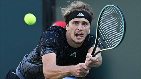Alexander Zverev lần đầu vào vòng bốn Indian Wells sau 5 năm