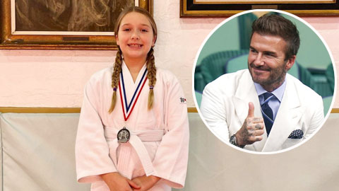 Con gái Becks giành huy chương môn Judo 