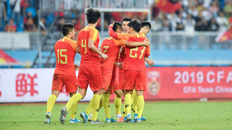 U23 Trung Quốc không dự vòng loại U23 châu Á 2022