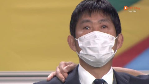 HLV Hajime Moriyasu lý giải về những giọt nước mắt trước trận gặp Australia
