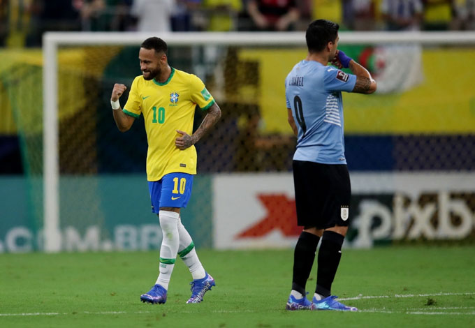 Uruguay vừa nhận trận thua thảm trước Brazil sau khi thất bại 0-3 trước Argentina ở vòng trước