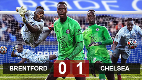 Kết quả Brentford 0-1 Chelsea: The Blues run rẩy trở lại đỉnh bảng