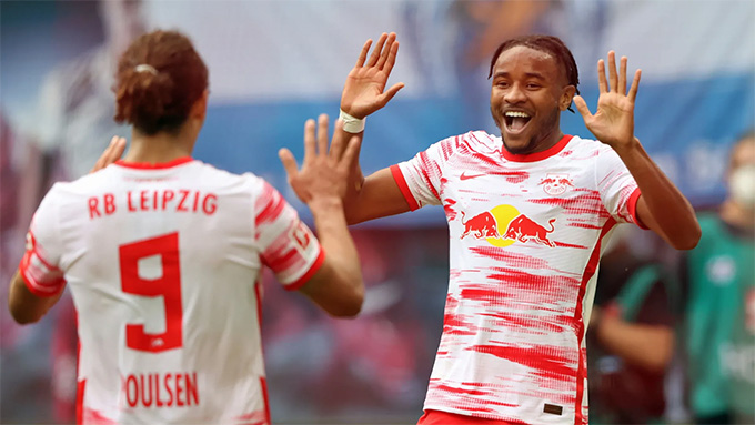 Leipzig mới đại thắng Hertha Berin 6-0